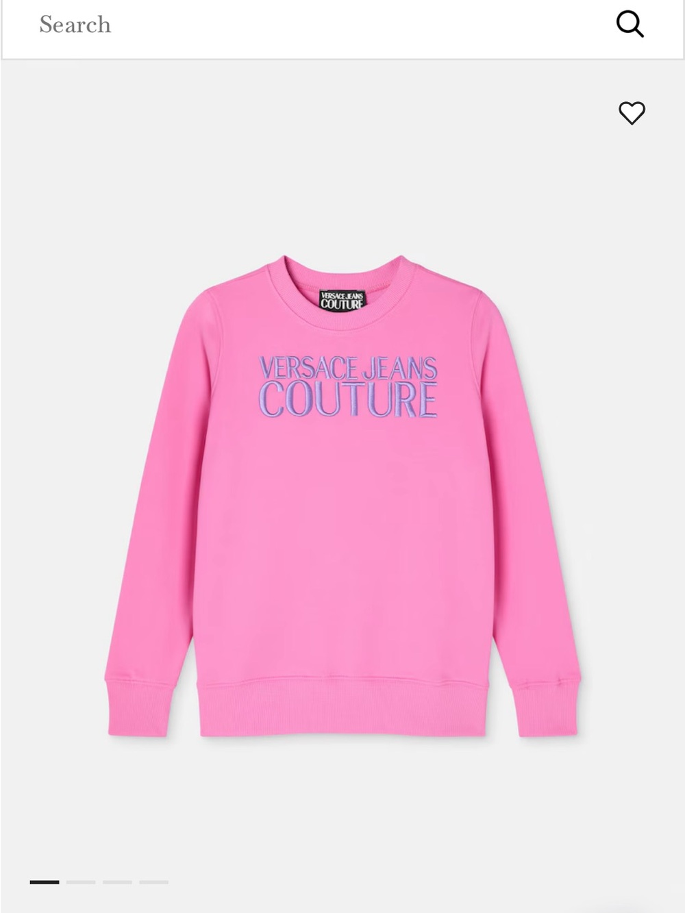 Embroidered Cotton-Jersey
Sweatshirt
